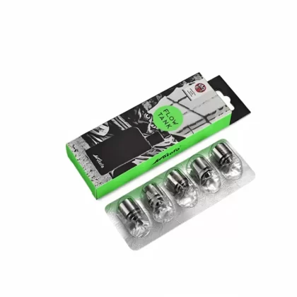 Wotofo Flow Subtank Coil 5pcs 0.25ohm 12 Juice Ports - Default Title; H19 Wire & Mesh Quad Coil, H15 Mesh & Parallel Coil (0D1A2E)