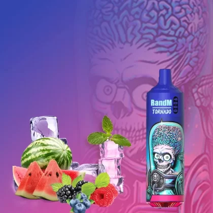 Fumot RandM Tornado T9000 Puffs Watermelon Brazz Ice