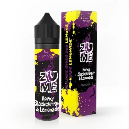 Horny Blackcurrant & Lemonade by Zume E-Liquid