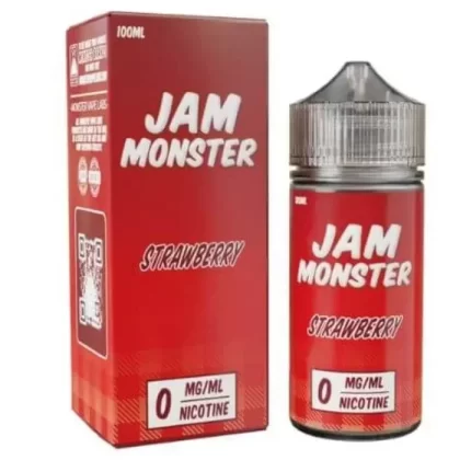 Strawberry E-Liquid by Jam Monster - Size#100ml~Nicotine#0MG>3MG>6MG