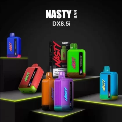 Nasty Bar Rechargeable Disposable Vape (8500 Puffs) - 20 mg / Cherry Watermelon