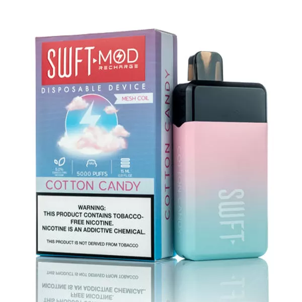 SWFT Mod Disposable 5000 Puffs 15mL 50mg *** - Pineapple Punch - Image 3