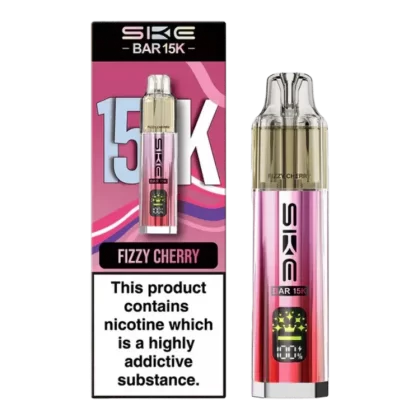 SKE BAR 15K FIZZY CHERRY PREFILLED POD KIT