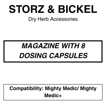 Storz & Bickel Magazine with 8 Dosing Capsules