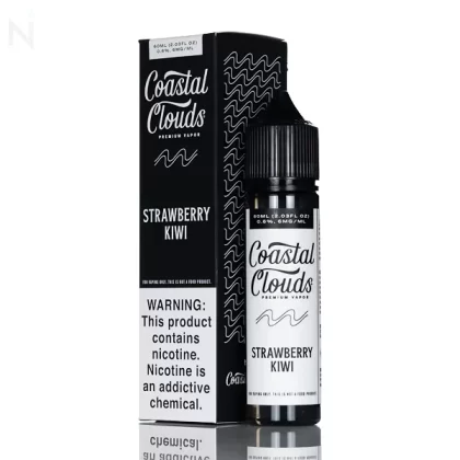 Coastal Clouds E-Liquid - Strawberry Kiwi - 60mL - 6mg