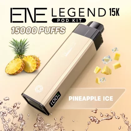 Pineapple Ice Elux Legend 15K Puff Prefilled Pod Kit – £6.89