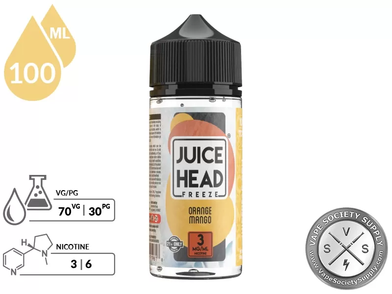 Orange Mango Juice Head Freeze 100ml - Image 2