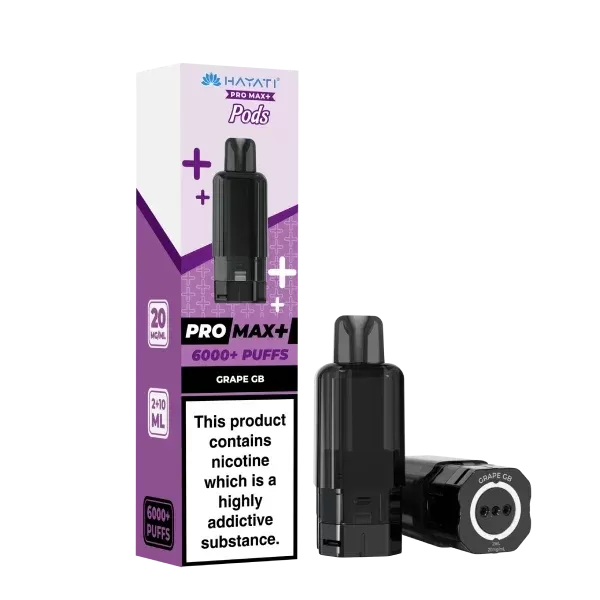 Hayati Pro Max 6000+ Refill Pods Grape GB