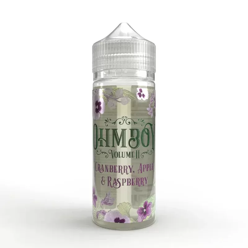 Ohm Boy Cranberry Apple and Raspberry Shortfill