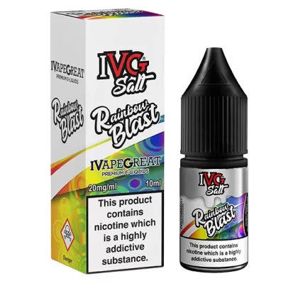 IVG Rainbow Blast Nic Salt E-Liquid - 20mg