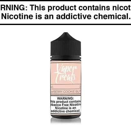 STRAWBERRY COOKIE BUTTER BY VAPER TREATS 100ML - Vapejuice