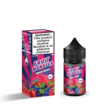 Fruit Monster Salt E-Liquid – Mixed Berry 30ml