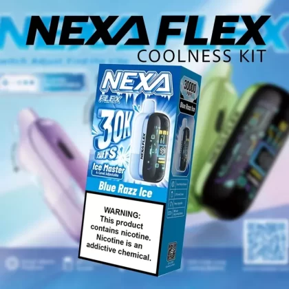 Nexa Flex 30k Puffs KIT Disposable Vape – Coolness Edition
