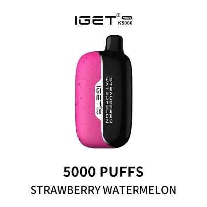 IGET Moon K5000 Puffs – Strawberry Watermelon Ice - Ozvapeone