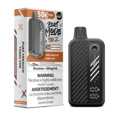 Flavour Beast Beast Mode Max 2 Disposable – Pure Tobacco