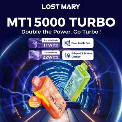 Lost Mary MT15000 Turbo Disposable Device - 15,000 Puffs - Strawberry Jam