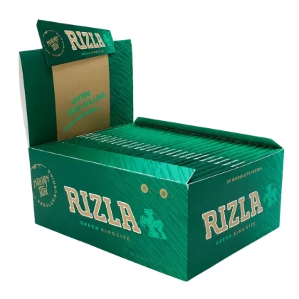 Rizla Green King Size Medium Thin Paper