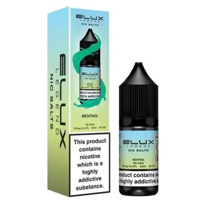 Elux Legend Menthol Nic Salt E-Liquid - 20mg