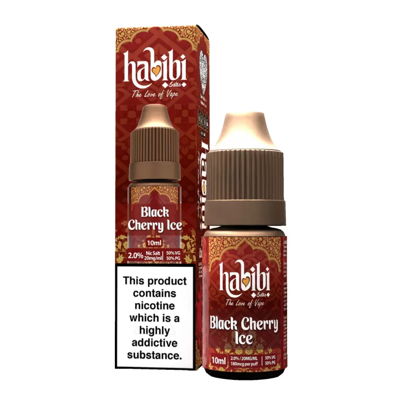 Habibi Nic Salt 10ML E-Liquid - Blue Razz Lemonade / 10mg - Image 3