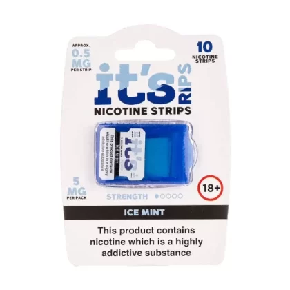 RIPS Ice Mint Nicotine Strips by It’s