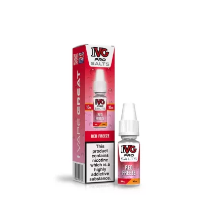 IVG Pro Salts Red Freeze 10ml E-Liquid - 20mg