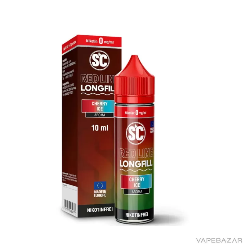 SC Red Line Longfill Aroma – Cherry Ice - Image 3