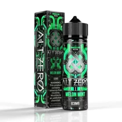 Sale $11.75 – Alt Zero Melon Mint 60ml TF Vape Juice 6mg