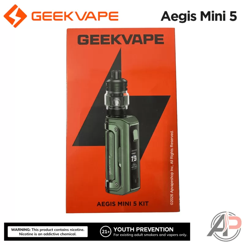 Geek Vape Aegis Mini 5 100w Mod Starter Kit Device - Image 3