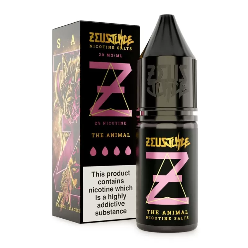 The Animal Nic Salt E-Liquid by Zeus Juice (10ml)