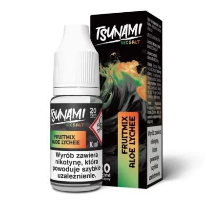 Liquid Tsunami Salt 20mg 10ml Fruitmix Aloe Lychee