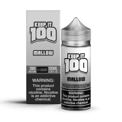 KEEP IT 100 - Mallow - 100ML E-Liquid - 0MG