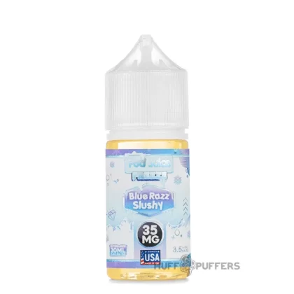 Pod Juice – Blue Razz Slushy Freeze 30mL - Nicotine Strength#20mg>35mg>55mg