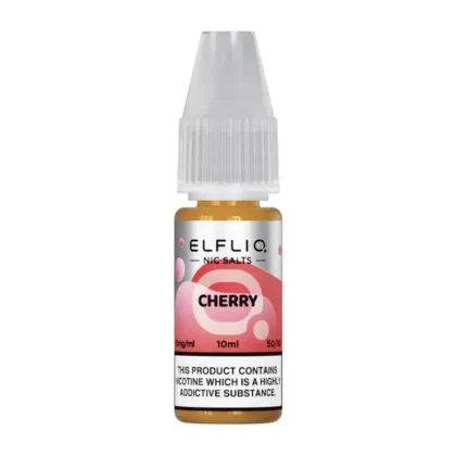 Cherry Elfliq Nic Salt E-liquid By ELF Bar - Eliquidsupply