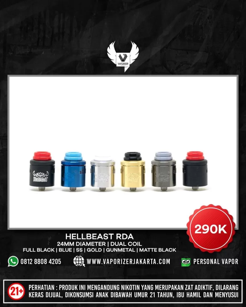 HELLBEAST RDA 24MM (Authentic)