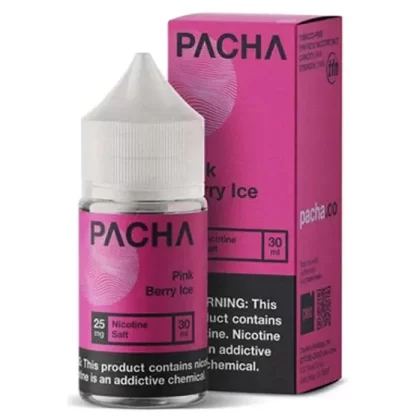 Pink Berry Ice Nicotine Salt by Pacha Syn - Size#30ml~Nicotine#25MG>50MG