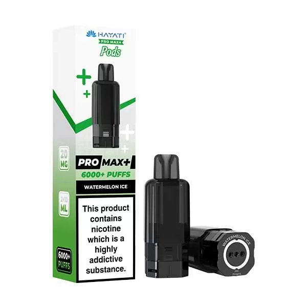 20mg Hayati Pro Max + 6000 Prefilled Replacement Pods - Vape Co - Image 2