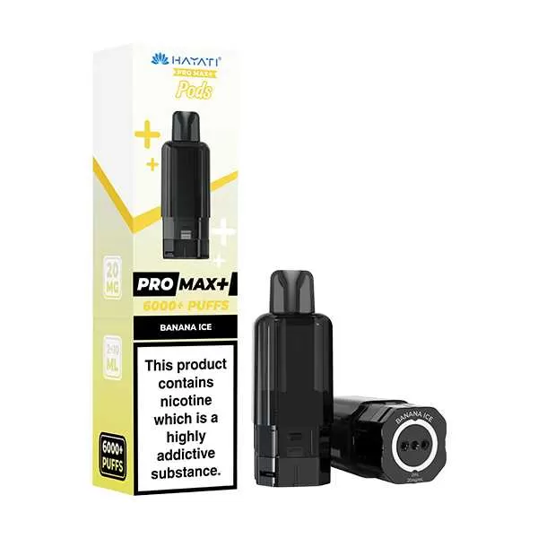 20mg Hayati Pro Max + 6000 Prefilled Replacement Pods - Vape Co - Image 3
