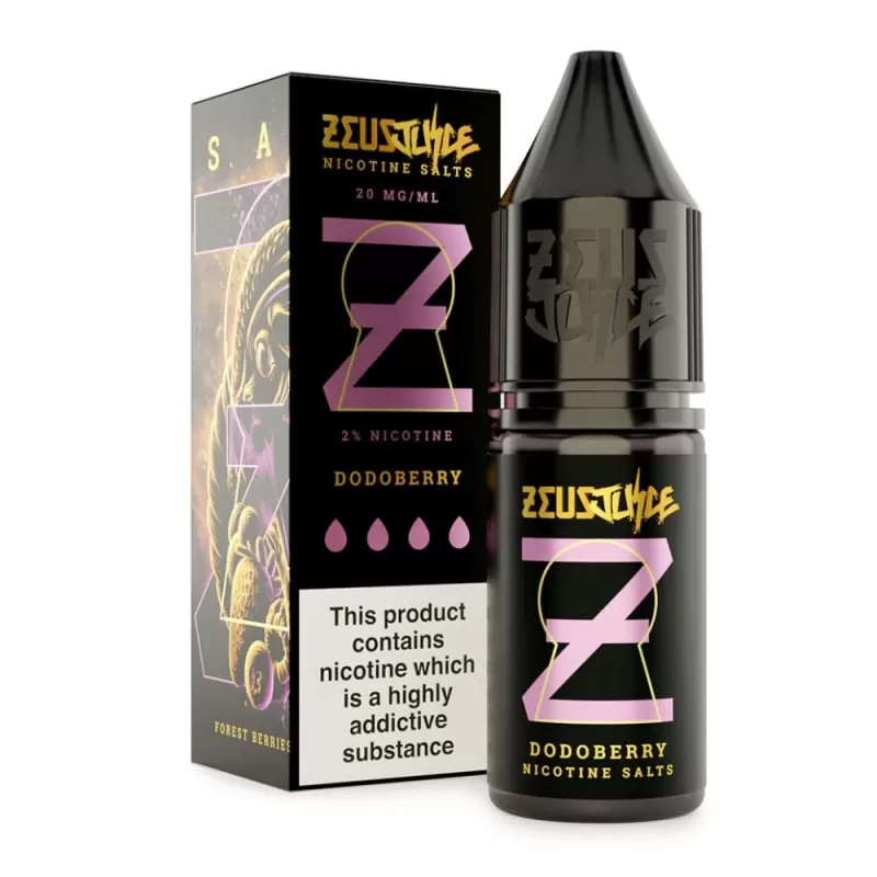 Dodoberry Nic Salt E-Liquid by Zeus Juice (10ml) - 5mg