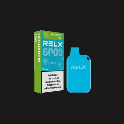 RELX CRUSH POCKET 6000 Puffs - Long Jing Tea