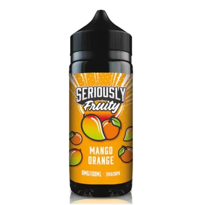Seriously Fruity Mango Orange 100ml Short Fill E Liquid - Vapourdays Co