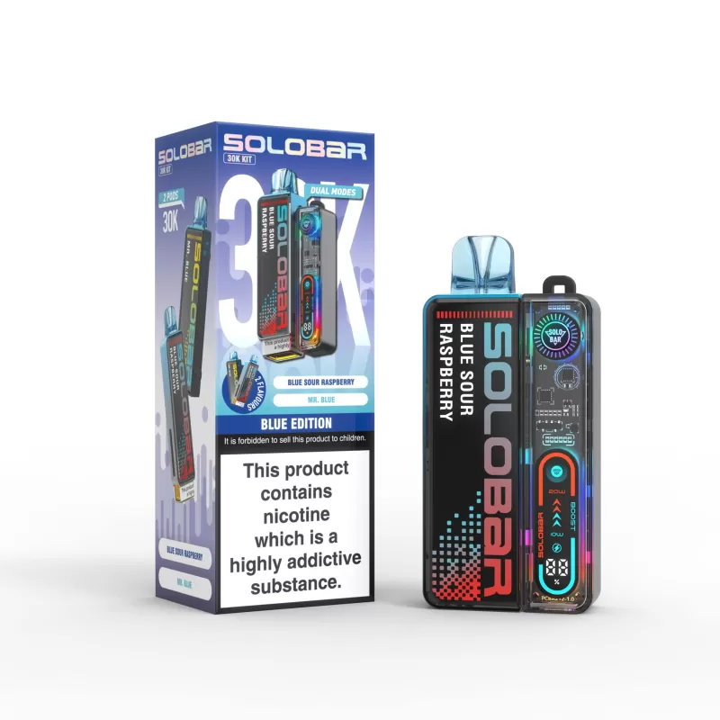 Solobar Boost 30K Prefilled Pod Kit - Kiwi Edition - Image 2