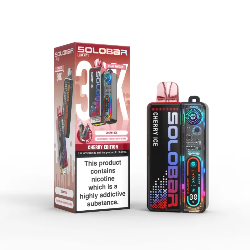 Solobar Boost 30K Prefilled Pod Kit - Kiwi Edition - Image 3
