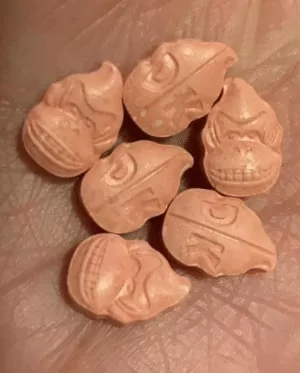 Brown Donkey Kong MDMA Pill 260mg