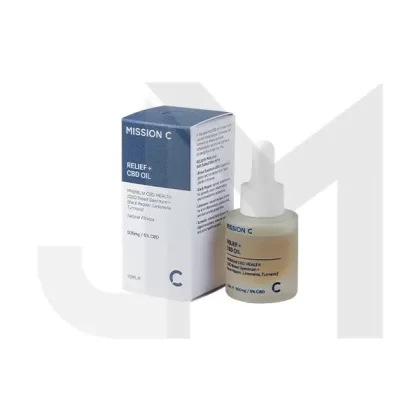 Mission C Relief + 500mg CBD Oil – 10ml