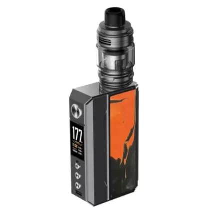 VOOPOO DRAG 4 Starter Kit with Uforce-L Tank - Gun Metal Ocean Blue