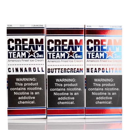 The Cream Team COMBO Pack – 3 Flavors – 300mL