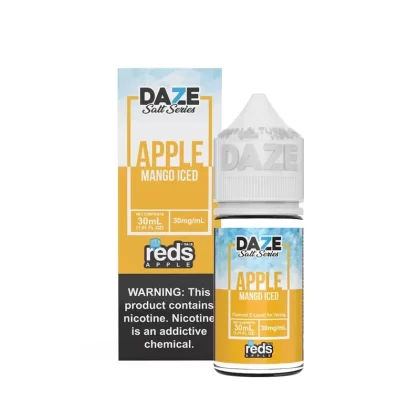 7daze Salt Reds Apple – Mango Iced 30ml