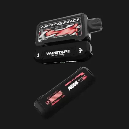 VAPETAPE OFFGRID 12000 Puffs - Starter Kit (Kit + Cartridge) / Watermelon Bubblegum