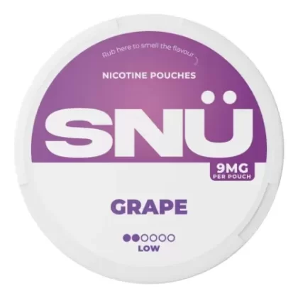 SNU Nicotine Pouches – Grape