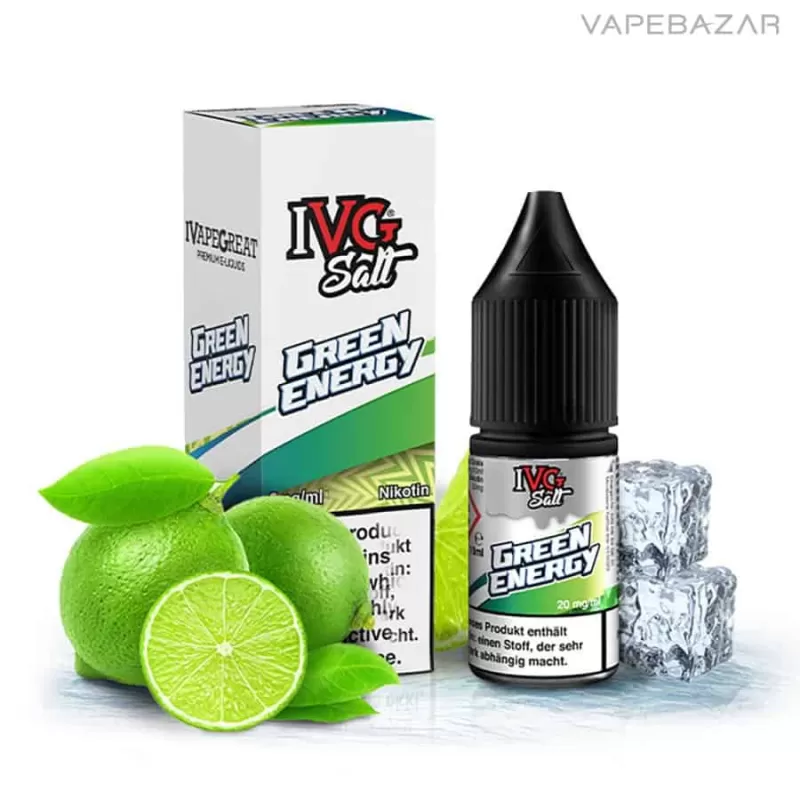 IVG Salt Liquid – Green Energy - 20mg/ml, 10mg/ml
